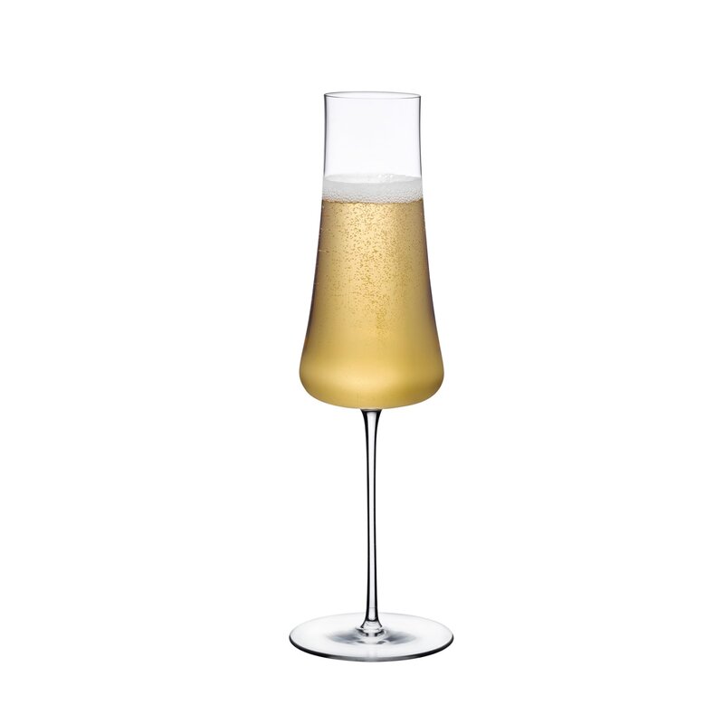 Nude Stem Zero Volcano Champagne Glass Perigold